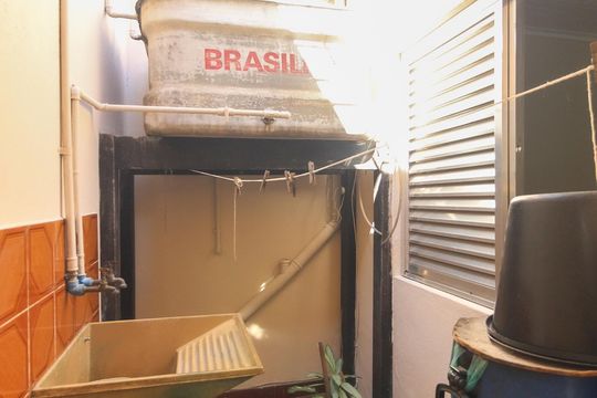 Área de Serviço de casa para alugar com 3 quartos, 108m² em Itaim Paulista, São Paulo