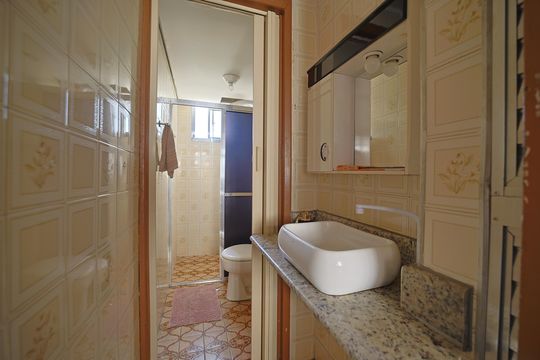 Banheiro de apartamento para alugar com 2 quartos, 48m² em Artur Alvim, São Paulo
