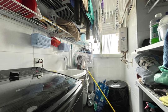 Área de Serviço de apartamento à venda com 2 quartos, 77m² em Vila Alexandria, São Paulo