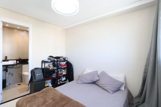 Quarto  de apartamento à venda com 1 quarto, 28m² em Bom Retiro, São Paulo