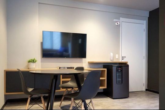 Área externa de apartamento para alugar com 1 quarto, 35m² em Vila Santa Catarina, São Paulo
