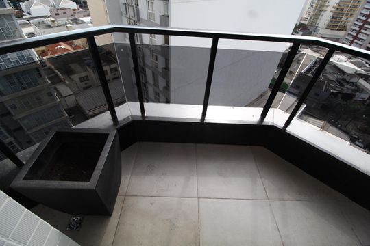 Sacada da Sala de apartamento para alugar com 1 quarto, 54m² em Centro, Uberlândia