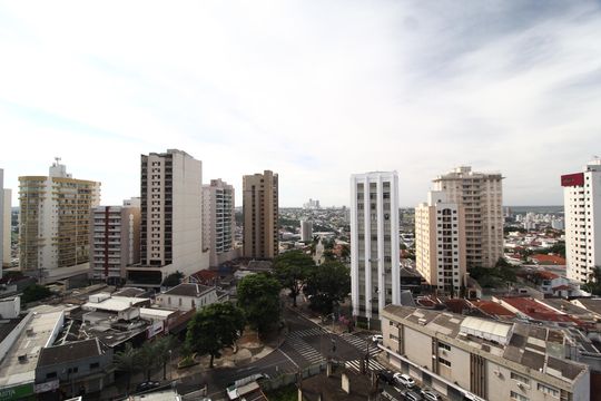 Sacada do Quarto de apartamento para alugar com 1 quarto, 54m² em Centro, Uberlândia
