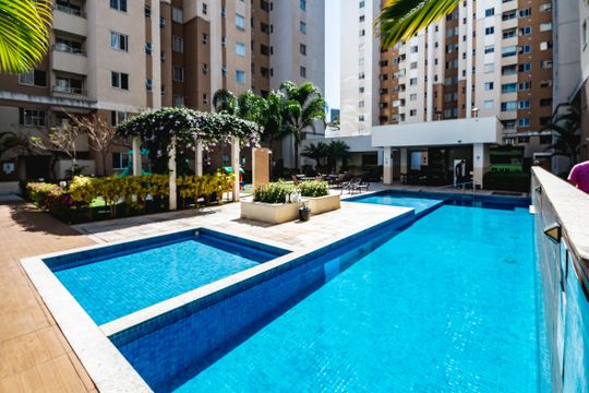 Área comum de apartamento para alugar com 2 quartos, 70m² em Planalto, Belo Horizonte
