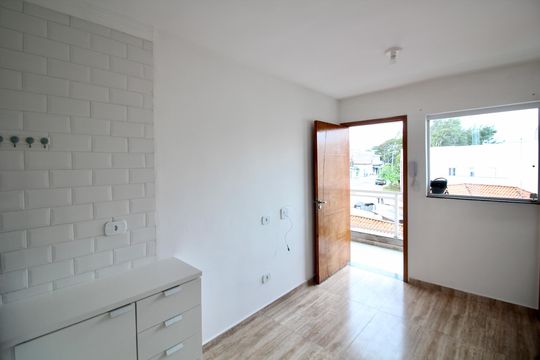Sala/Cozinha de apartamento para alugar com 2 quartos, 40m² em Vila Guilhermina, São Paulo