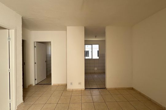 Sala de apartamento à venda com 2 quartos, 45m² em Nacional, Contagem