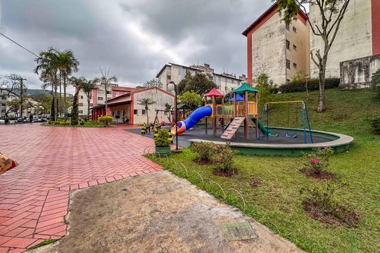 Área comum - Playground de apartamento à venda com 2 quartos, 53m² em Jardim Santo André, Santo André