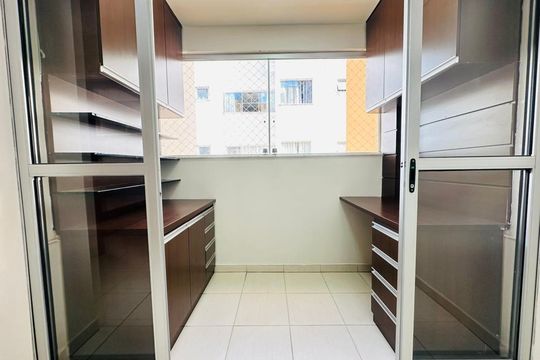 Varanda da Sala de apartamento para alugar com 2 quartos, 80m² em Santa Branca, Belo Horizonte
