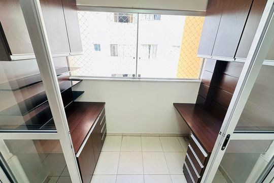 Varanda da Sala de apartamento para alugar com 2 quartos, 80m² em Santa Branca, Belo Horizonte