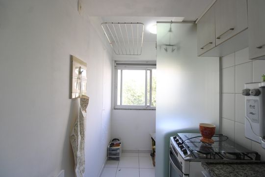 Área de serviço de apartamento para alugar com 3 quartos, 72m² em Barra Olímpica, Rio de Janeiro