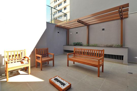 Área comum de apartamento à venda com 2 quartos, 42m² em Campestre, Santo André