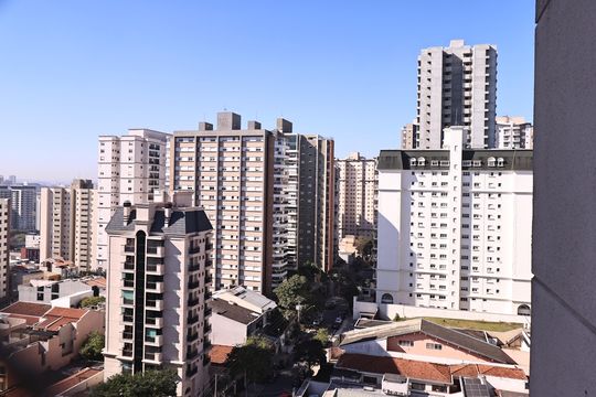 Vista quarto 2 de apartamento à venda com 2 quartos, 42m² em Campestre, Santo André