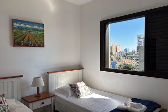 Quarto 1  de apartamento para alugar com 2 quartos, 100m² em Perdizes, São Paulo
