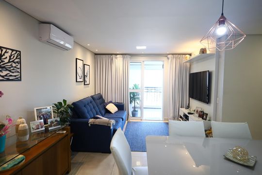 Sala de apartamento à venda com 2 quartos, 83m² em Jaguaré, Osasco