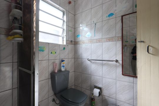 Banheiro de casa para alugar com 2 quartos, 125m² em Jardim Vera Cruz(zona Leste), São Paulo
