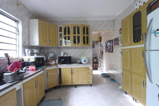 Cozinha de casa para alugar com 2 quartos, 125m² em Jardim Vera Cruz(zona Leste), São Paulo