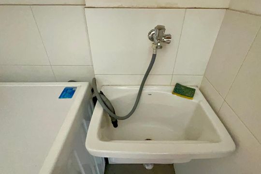 Área de Serviço de kitnet/studio para alugar com 1 quarto, 47m² em Pinheiros, São Paulo