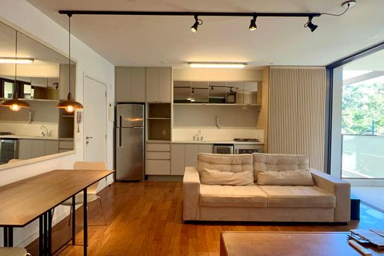 Sala de kitnet/studio para alugar com 1 quarto, 47m² em Pinheiros, São Paulo