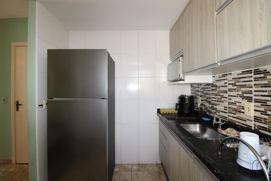Cozinha de apartamento à venda com 3 quartos, 98m² em Colônia (zona Leste), São Paulo