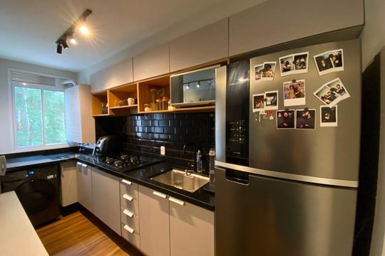 Cozinha de apartamento à venda com 2 quartos, 42m² em Cidade Líder, São Paulo