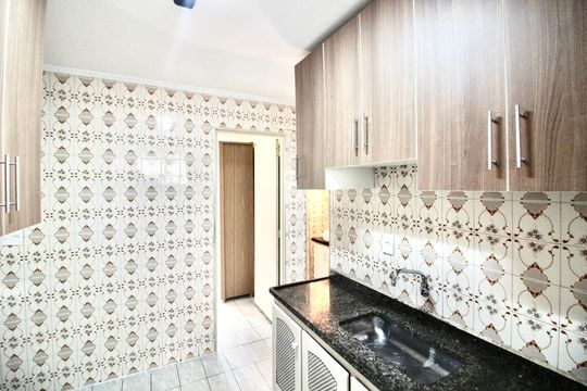 Cozinha de apartamento para alugar com 2 quartos, 50m² em Conjunto Habitacional Padre Manoel da Nobrega, São Paulo
