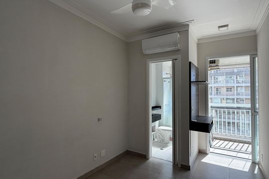 Suíte de apartamento para alugar com 1 quarto, 50m² em Vila Matias, Santos