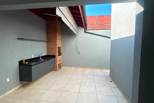 Área externa de casa à venda com 5 quartos, 306m² em Jardim Paulistano, Indaiatuba