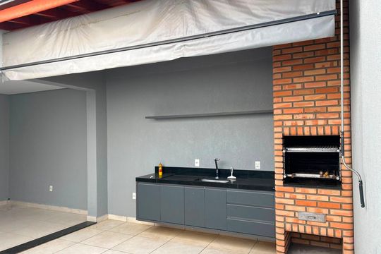 Área externa de casa à venda com 5 quartos, 306m² em Jardim Paulistano, Indaiatuba