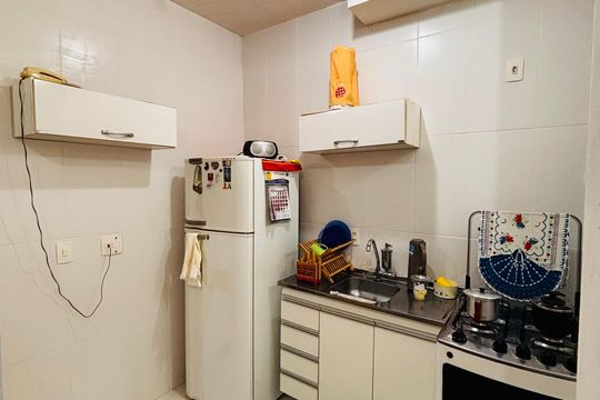Cozinha de apartamento para alugar com 2 quartos, 59m² em Novo Osasco, Osasco