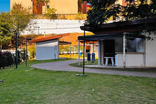 Área comum - Churrasqueira de apartamento para alugar com 2 quartos, 59m² em Novo Osasco, Osasco