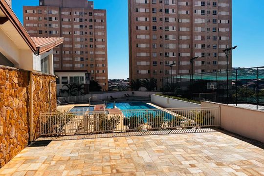 Área comum - Piscina de apartamento para alugar com 2 quartos, 59m² em Novo Osasco, Osasco