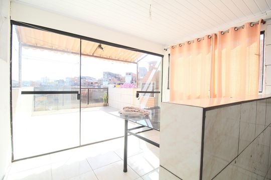 Sala/Cozinha de apartamento para alugar com 2 quartos, 90m² em Jardim Record, Taboão da Serra