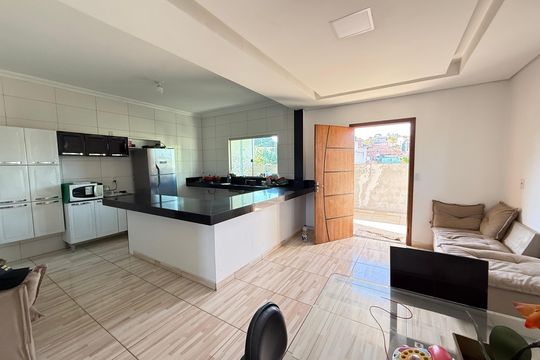 Cozinha de casa à venda com 6 quartos, 332m² em Nascentes Imperiais, Contagem