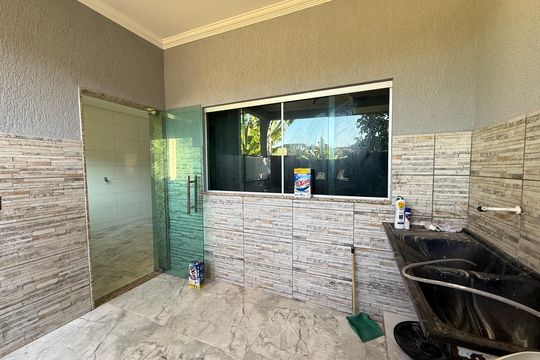 Área de serviço de casa à venda com 6 quartos, 332m² em Nascentes Imperiais, Contagem