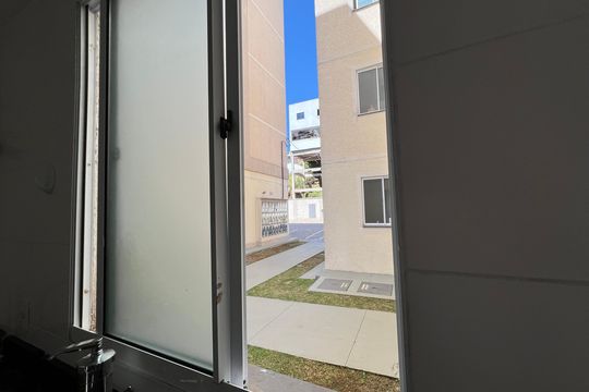 Vista da Sala de apartamento para alugar com 2 quartos, 50m² em Santos Dumont, Juiz de Fora