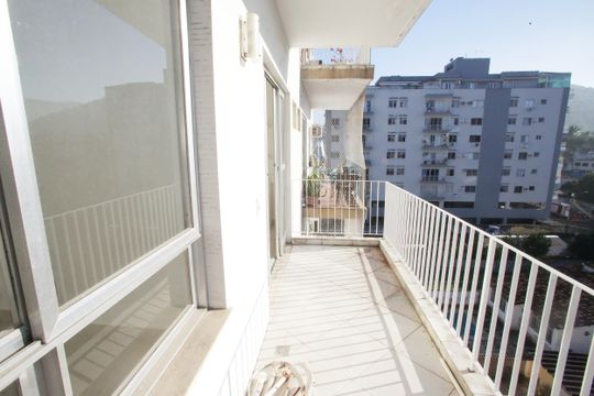 Varanda da Sala de apartamento para alugar com 3 quartos, 87m² em Pechincha, Rio de Janeiro