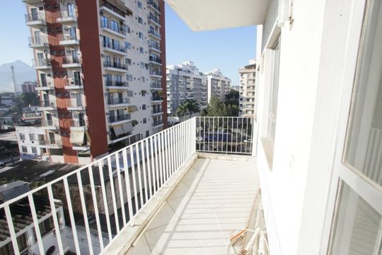 Varanda da Sala de apartamento para alugar com 3 quartos, 87m² em Pechincha, Rio de Janeiro