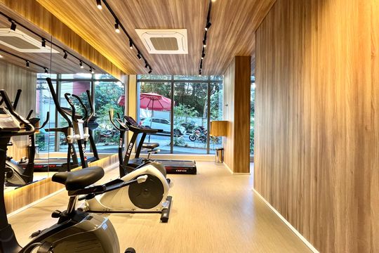 Área comum - Academia de kitnet/studio para alugar com 1 quarto, 24m² em Vila Santa Catarina, São Paulo
