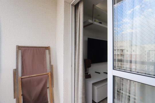 Varanda de apartamento à venda com 2 quartos, 95m² em Jardim Nove de Julho, São Paulo