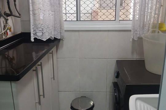 Área de serviço de apartamento para alugar com 2 quartos, 63m² em Vila Dusi, São Bernardo do Campo