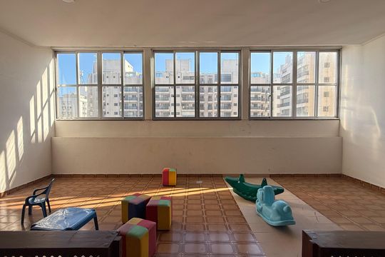 Área comum de apartamento para alugar com 2 quartos, 67m² em Centro, Guarujá