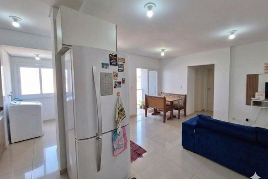 Sala / Cozinha  de apartamento para alugar com 2 quartos, 56m² em Passo dos Ferreiros, Gravataí