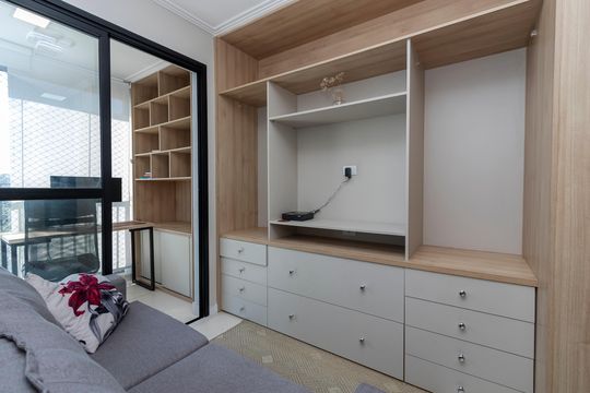 Studio de kitnet/studio para alugar com 1 quarto, 28m² em Campo Belo, São Paulo