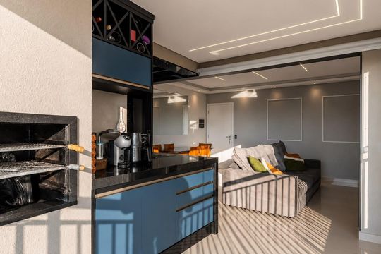 Sala de apartamento para alugar com 2 quartos, 72m² em Jardim Florida, Jundiaí