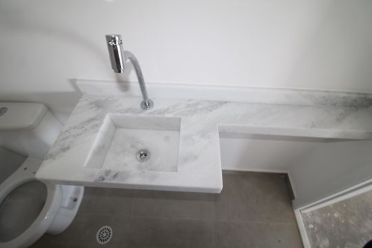 Lavabo de apartamento à venda com 3 quartos, 100m² em Parque Sao Domingos, São Paulo