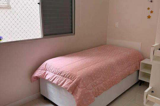 Quarto de apartamento para alugar com 3 quartos, 70m² em Jardim Aurelia, Campinas