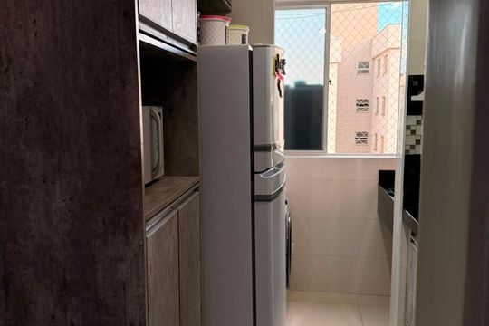 Cozinha de apartamento para alugar com 3 quartos, 70m² em Jardim Aurelia, Campinas