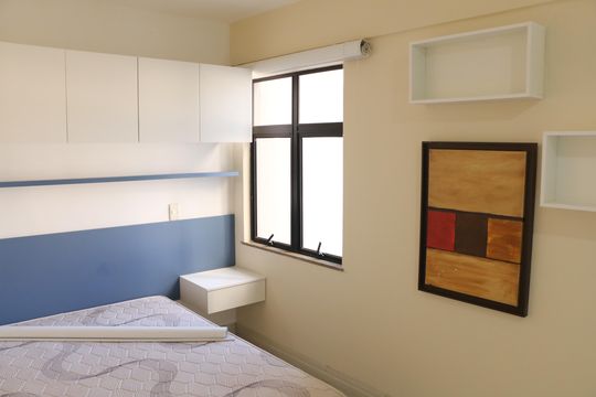 dormitorio de kitnet/studio para alugar com 1 quarto, 30m² em Centro, Nova Iguaçu
