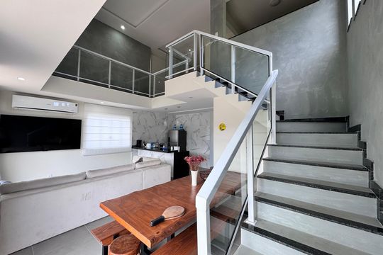 Sala de casa de condomínio à venda com 3 quartos, 180m² em Vargem Grande, Rio de Janeiro