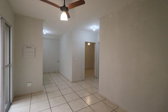 Sala de apartamento para alugar com 2 quartos, 42m² em (l-10), Ribeirão Preto